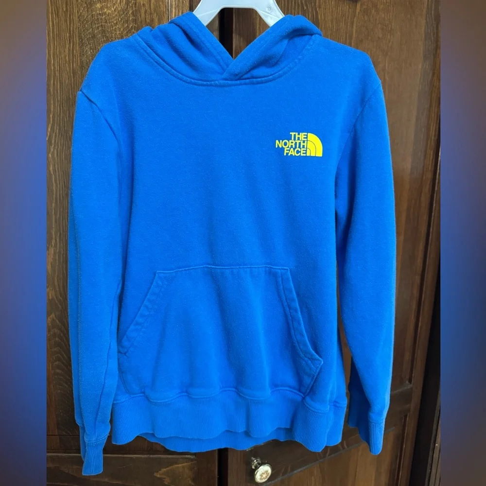 The North Face Boys Back to School Cozy Fleece Hoodie size Small 7/8